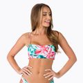 Góra od stroju kąpielowego Rip Curl Bliss Bloom Geo Bandeau Revo Bikini optical white