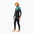 Pianka do pływania męska Rip Curl Dawn Patrol Performance 4/3 mm Chest Zip muted green