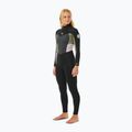 Pianka do pływania damska Rip Curl Omega 3/2 mm Back Zip khaki 3