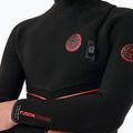 Pianka do pływania męska Rip Curl Flashbomb Fusion 5/4mm Hooded Zip Free black 5