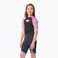 Pianka do pływania dziecięca Rip Curl Omega 2 mm Back Zip Springsuit purple