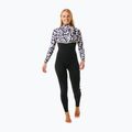 Pianka do pływania damska Rip Curl E-Bomb 4/3 mm Zip Free Sublimed black/ lime 4