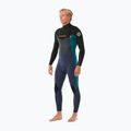 Pianka do pływania męska Rip Curl Dawn Patrol 4/3 mm Chest Zip purple night 3