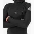 Pianka do pływania męska Rip Curl Dawn Patrol Cz Hood 5/4 mm black 5
