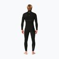 Pianka do pływania męska Rip Curl Dawn Patrol 4/3 mm Chest Zip black 2