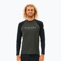 Longsleeve do pływania męski Rip Curl Shockwaves black marled
