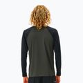 Longsleeve do pływania męski Rip Curl Shockwaves black marled 2