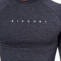 Longsleeve do pływania męski Rip Curl Dawn Patrol Perf black marled 3