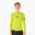 Longsleeve do pływania dziecięcy Rip Curl Corps Rash Vest lime