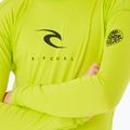 Longsleeve do pływania dziecięcy Rip Curl Corps Rash Vest lime 3