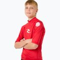 Koszulka do pływania dziecięca Rip Curl Lycra Brand Wave UPF red 6