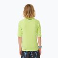 Koszulka do pływania dziecięca Rip Curl Brand Wave UPF Rash Vest lime 3