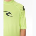 Koszulka do pływania dziecięca Rip Curl Brand Wave UPF Rash Vest lime 5