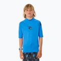 Koszulka do pływania dziecięca Rip Curl Brand Wave UPF Rash Vest blue gum