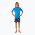 Koszulka do pływania dziecięca Rip Curl Brand Wave UPF Rash Vest blue gum 2