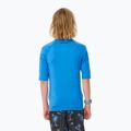 Koszulka do pływania dziecięca Rip Curl Brand Wave UPF Rash Vest blue gum 3