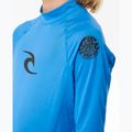Koszulka do pływania dziecięca Rip Curl Brand Wave UPF Rash Vest blue gum 4