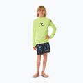 Longsleeve do pływania dziecięcy Rip Curl Brand Wave UPF Rash Vest lime 2