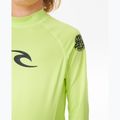 Longsleeve do pływania dziecięcy Rip Curl Brand Wave UPF Rash Vest lime 5