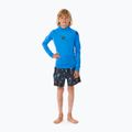 Longsleeve do pływania dziecięcy Rip Curl Brand Wave UPF Rash Vest blue gum 2