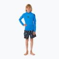 Longsleeve do pływania dziecięcy Rip Curl Lycra Brand Wave UPF blue gum 2