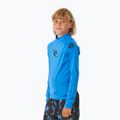 Longsleeve do pływania dziecięcy Rip Curl Brand Wave UPF Rash Vest blue gum 4