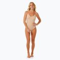 Strój kąpielowy jednoczęściowy damski Rip Curl Premium Cheeky light brown 6