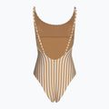Strój kąpielowy jednoczęściowy damski Rip Curl Premium Cheeky light brown 2