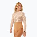 Strój kąpielowy jednoczęściowy damski Rip Curl Premium Surf LS Surf light brown 10