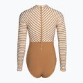 Strój kąpielowy jednoczęściowy damski Rip Curl Premium Surf LS Surf light brown 2