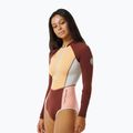 Strój kąpielowy jednoczęściowy damski Rip Curl Block Party UPF 50+ plum 4