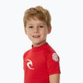 Koszulka do pływania dziecięca Rip Curl Brand Wave UPF red 4
