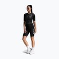 Kombinezon triathlonowy damski 2XU Aero Hex Sleeved black/white 2