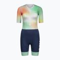 Kombinezon triathlonowy damski 2XU Aero Hex Sleeved jelly mint/majol 9