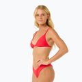 Góra od stroju kapielowego Rip Curl Premium Surf Fixed Tri hibiscus red 4