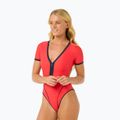 Strój kąpielowy jednoczęściowy damski Rip Curl Bomba Cheeky Surf Suit red 4