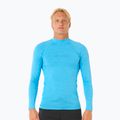 Longsleeve do pływania męski Rip Curl Dawn Patrol UPF Performance blue paint