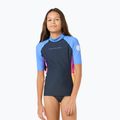 Koszulka do pływania dziecięca Rip Curl Block Party Rash Vest navy