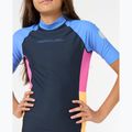 Koszulka do pływania dziecięca Rip Curl Block Party Rash Vest navy 5