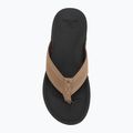 Japonki męskie Rip Curl Chiba Bloom Open Toe brown/black 5