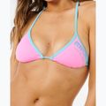 Góra od stroju kąpielowego Rip Curl Surf Puff Sliding Tri light pink 6