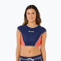 Koszulka do pływania damska Rip Curl Surf Tide Crop Rashvest dark navy