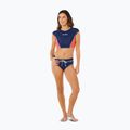 Koszulka do pływania damska Rip Curl Surf Tide Crop Rashvest dark navy 2