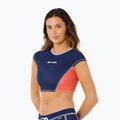 Koszulka do pływania damska Rip Curl Surf Tide Crop Rashvest dark navy 4