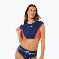 Koszulka do pływania damska Rip Curl Surf Tide Crop Rashvest dark navy 5