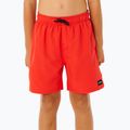 Szorty kąpielowe dziecięce Rip Curl Offset Volley red 3