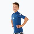 Koszulka do pływania dziecięca Rip Curl Waves Upf light navy 4