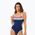 Strój kąpielowy jednoczęściowy damski Rip Curl Surf Stripe Cheeky dark navy 3