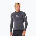 Longsleeve do pływania męski Rip Curl Waves Upf Perf charcoal grey
