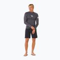 Longsleeve do pływania męski Rip Curl Waves Upf Perf charcoal grey 2
